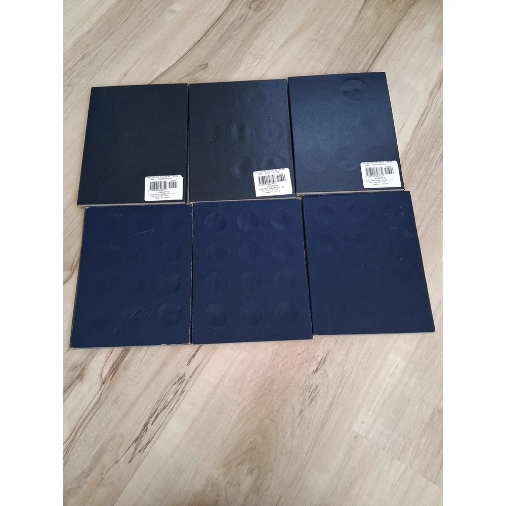Set of 6 - Whitman Morgan Silver Dollars Coin Folders . No Coins